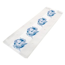 SAC PAIN PEBD 160+50X450MM 50Mµ BLEU ~100