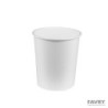 POT A SOUPE~GLACE CARTON BLANC ISOTHERME 780ML Ø117.5 H.109MM ~25 couv 10316