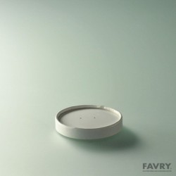 COUVERCLE CARTON BLANC Ø93MM ~25 pour 10307-10309