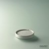 COUVERCLE CARTON BLANC Ø93MM ~25 pour 10307-10309