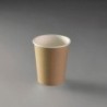 GOBELET CARTON BRUN 25CL PLEIN 30CL Ø80MM ~50 couv 33566-34922-35922-38746-38408