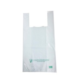 SAC BRETELLES 30+7X54CM PLASTIQUE 50Mµ BLANC ~500
