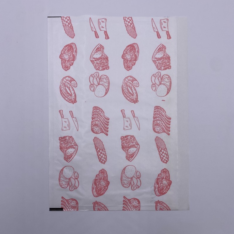 PAPIER THERMOSCELLABLE BLANC 60Grs SANS IMPRESSION BOBINOT LARG 50CM DE 10KG
