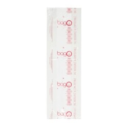 SAC PAIN BI-MATIERE TRANSPARENT 12µ 120+50X450MM MARRON ~200