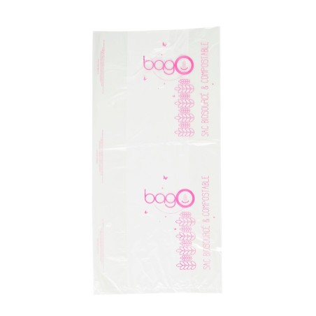 SAC PAIN BI-MATIERE TRANSPARENT 12µ 230+55X500MM VIOLET ~200