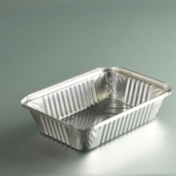 PLAT ALUMINIUM 1070ML OPERCULABLE 218X155X46MM ~100 couv 12573