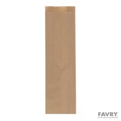 SAC BAGUETTE~SANDWICH KRAFT BRUN 100X55X350MM ~1000