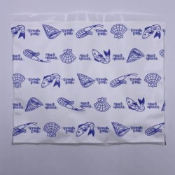 POCHETTE FERMETURE ADHESIVE 250X320MM POISSONNERIE + FACE TRANSP ~1000