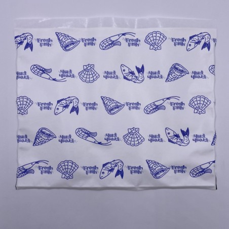 POCHETTE FERMETURE ADHESIVE 250X320MM POISSONNERIE + FACE TRANSP ~1000