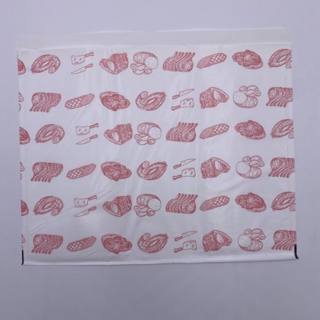 POCHETTE FERMETURE ADHESIVE 250X320MM BOUCHERIE-CHARCUTERIE ~1000