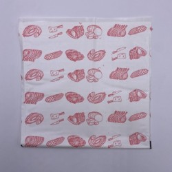 POCHETTE FERMETURE ADHESIVE 250X250MM BOUCHERIE-CHARCUTERIE + FACE TRANSP ~1000