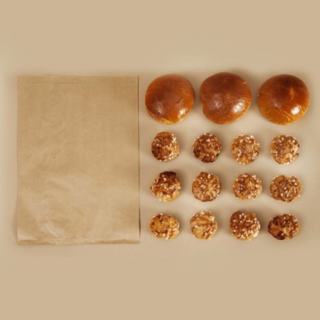 SAC VIENNOISERIE KRAFT BRUN N°7 250+70X350MM ~1000