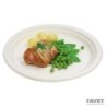 CAISSETTE PATISSIERE CARTON BRUN N°18 18X12 H5CM ~100