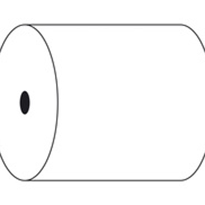 BOBINOT THERMIQUE 80X80X12MM 65M 55GRS SANS BPA POUR CAISSE ~5