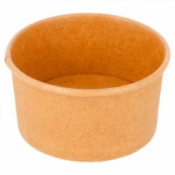 POT A GLACE CARTON BRUN 90ML Ø72 H40MM ~50 couv 34787