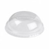 COUVERCLE DOME SANS TROU PET POUR POT GLACE Ø85MM ~100 pour 34784