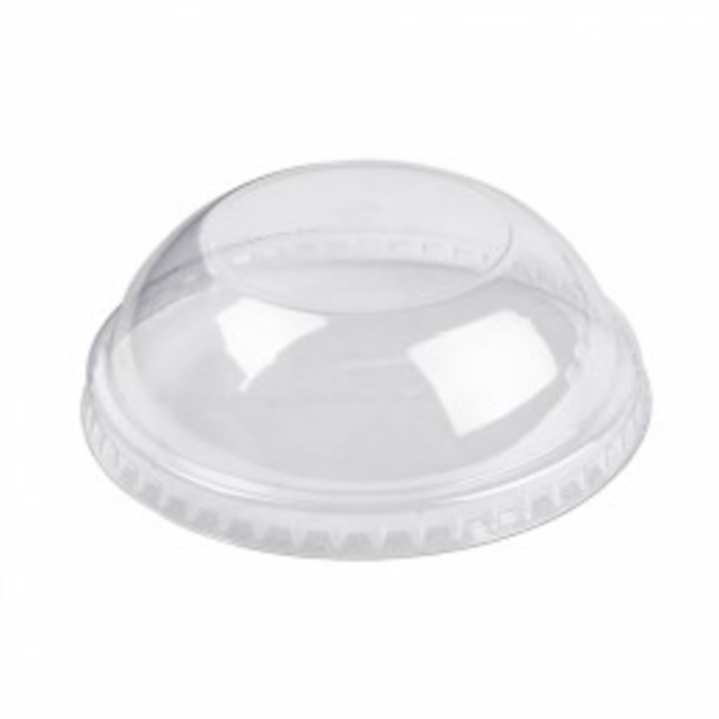 COUVERCLE DOME SANS TROU PET POUR POT GLACE Ø94MM ~100 pour 34713