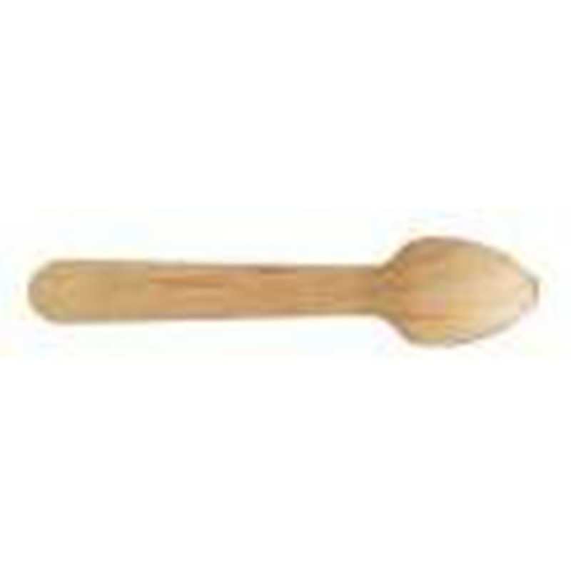 MINI CUILLERE BOIS 9.6CM ~100 - Subst. 38521