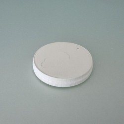 COUVERCLE CARTON BLANC Ø70MM+BEC VERSEUR ~50 pour 12262-35858-35859-36182