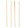 CHALUMEAU PAILLE PAPIER KRAFT BRUN 20CM Ø6MM ~500
