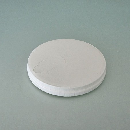 COUVERCLE CARTON BLANC Ø90MM+BEC VERSEUR ~50 pour 13663-33676