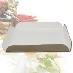 CARRE RAINE CARTON BLANC 17X17+2CM ~500