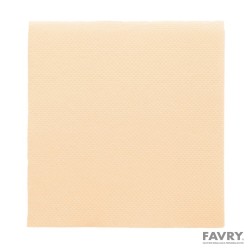 SERVIETTE OUATE DOUBLE POINT 20X20 IVOIRE ~100