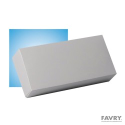 BOITE BUCHE BLANCHE 16X11X10CM ~25