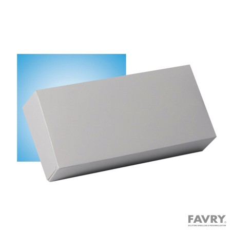 BOITE BUCHE BLANCHE 16X11X10CM ~25