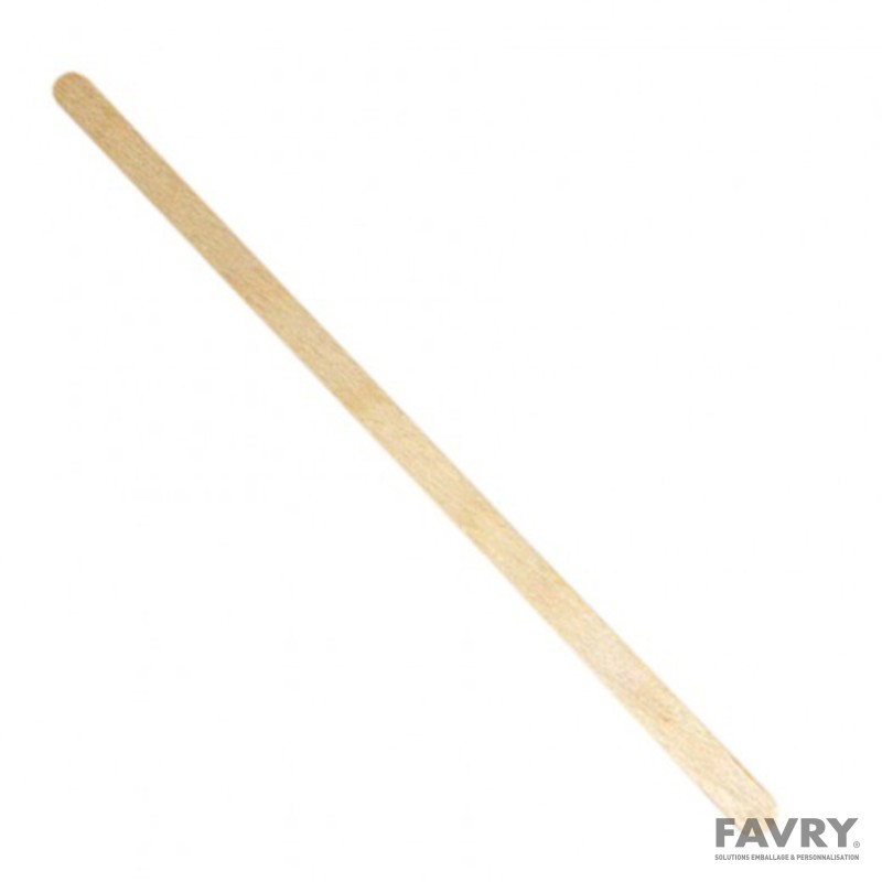 SPATULE BOIS BAMBOU 11CM BOITE DISTRIBUTRICE ~1000