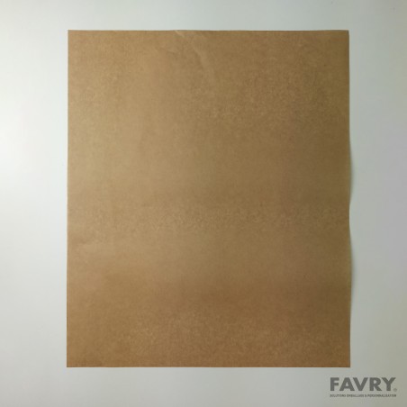 PAPIER INGRAISSABLE BRUN 40GRS FORMAT 31X43CM ~10KG
