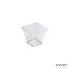 VERRINE CRISTAL PYRAMIDE PS 6CL 48X48 H.46MM ~30