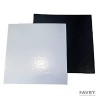 CARRE CARTON 1050G NOIR~BLANC 22X22CM ~100