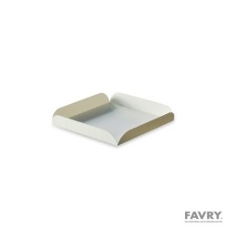 CARRE RAINE CARTON BLANC 15X15+2CM ~500