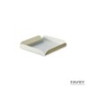 CARRE RAINE CARTON BLANC 15X15+2CM ~500