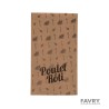 SAC POULET KRAFT BRUN 200+80X350MM ~500