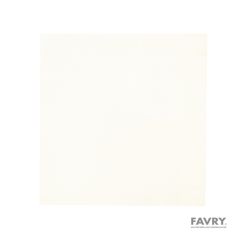 SERVIETTE INTISSEE 40X40 BLANC ~50