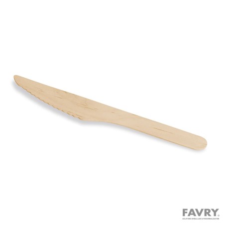 COUTEAU BOIS BOULEAU 16.5CM ~50