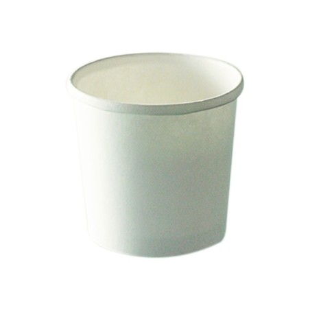 POT A SOUPE~GLACE CARTON BLANC ISOTHERME 350ML Ø91 H.85MM ~25 couv 10314