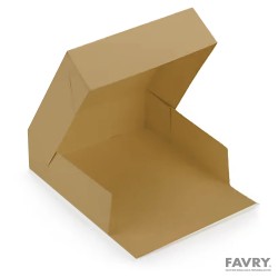 BOITE PATISSIERE BLANCHE 22X08CM ~50
