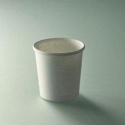 POT A SOUPE~GLACE CARTON BLANC ISOTHERME 470ML Ø99 H.100MM ~25 couv 10315
