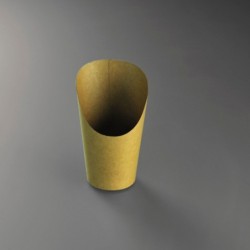 POT WRAP CARTON BRUN 150GR Ø8X12CM ~50