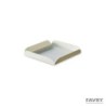 CARRE RAINE CARTON BLANC 19X19+2CM ~500