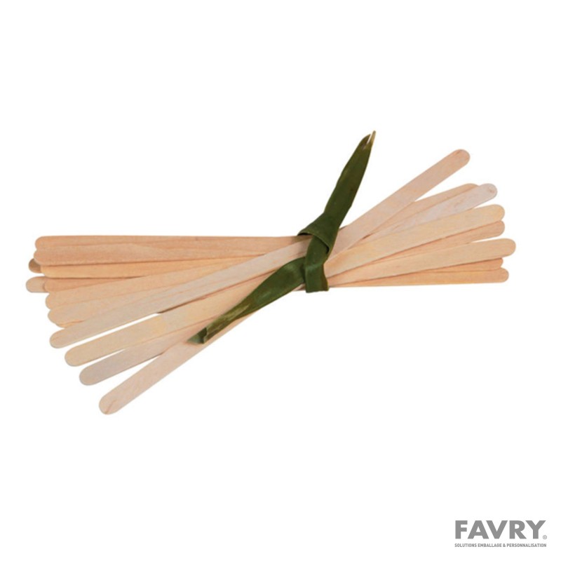 SPATULE BOIS BOULEAU 14CM ~1000