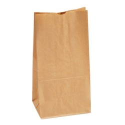 SAC SOS KRAFT BRUN 200X80+80X400MM 70G ~500