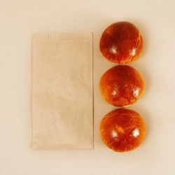 SAC VIENNOISERIE KRAFT BRUN N°4 140+70X260MM ~1000