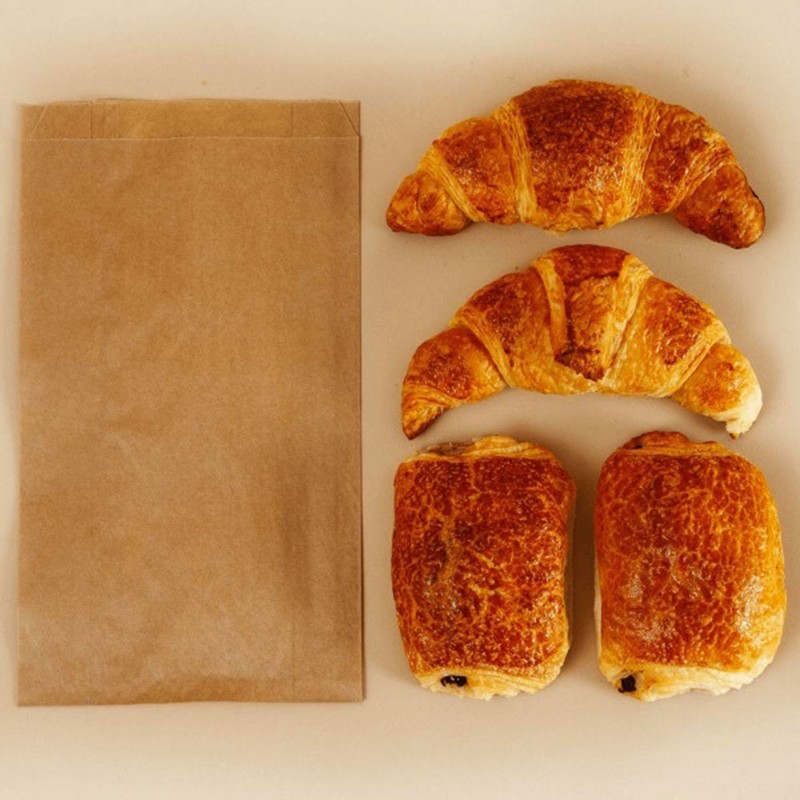SAC VIENNOISERIE KRAFT BRUN N°5 180+70X280MM ~1000
