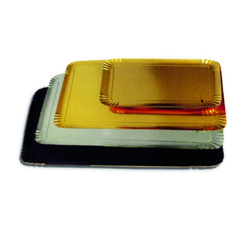 PLATEAU TRAITEUR 25X34CM NOIR INTERIEUR ~25